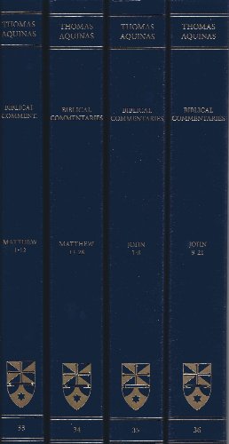 Commentary on the Gospels of Matthew and John: Complete Set